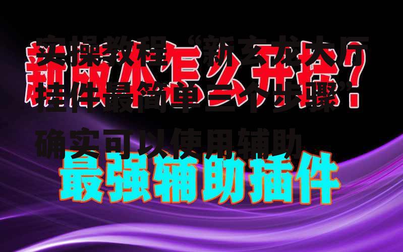 实操教程“新玄龙大厅挂件最简单三个步骤”确实可以使用辅助 p2