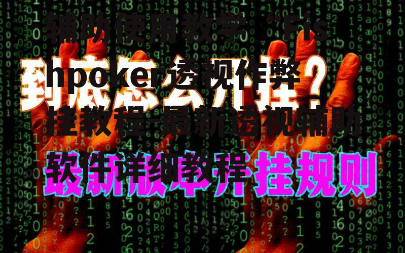 辅助使用教学“Fishpoker透视作弊挂教程-最新透视辅助软件详细教程 p3