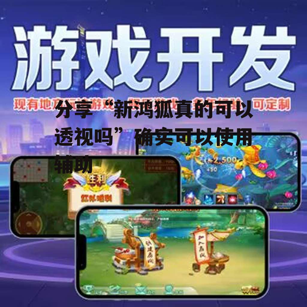 分享“新鸿狐真的可以透视吗”确实可以使用辅助 p1